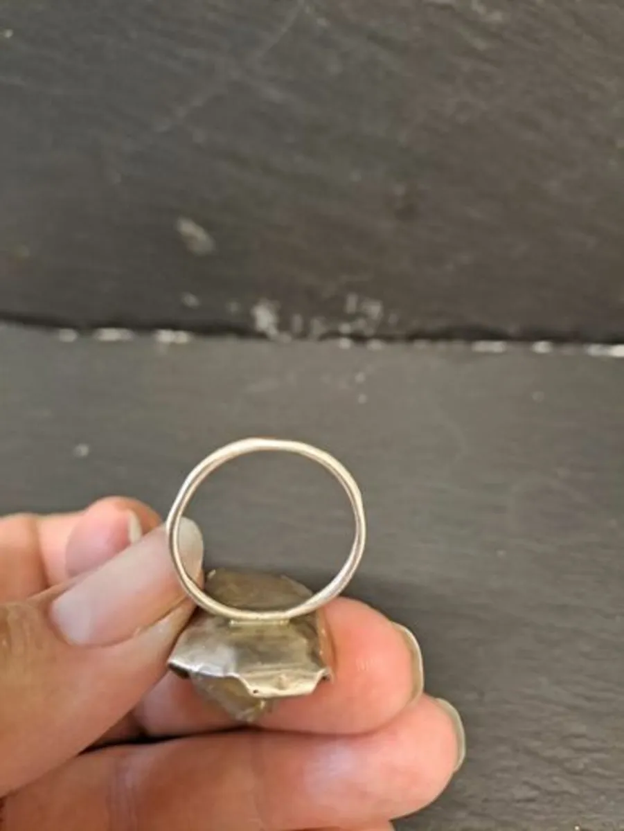 Rough Citrine Ring - Image 3