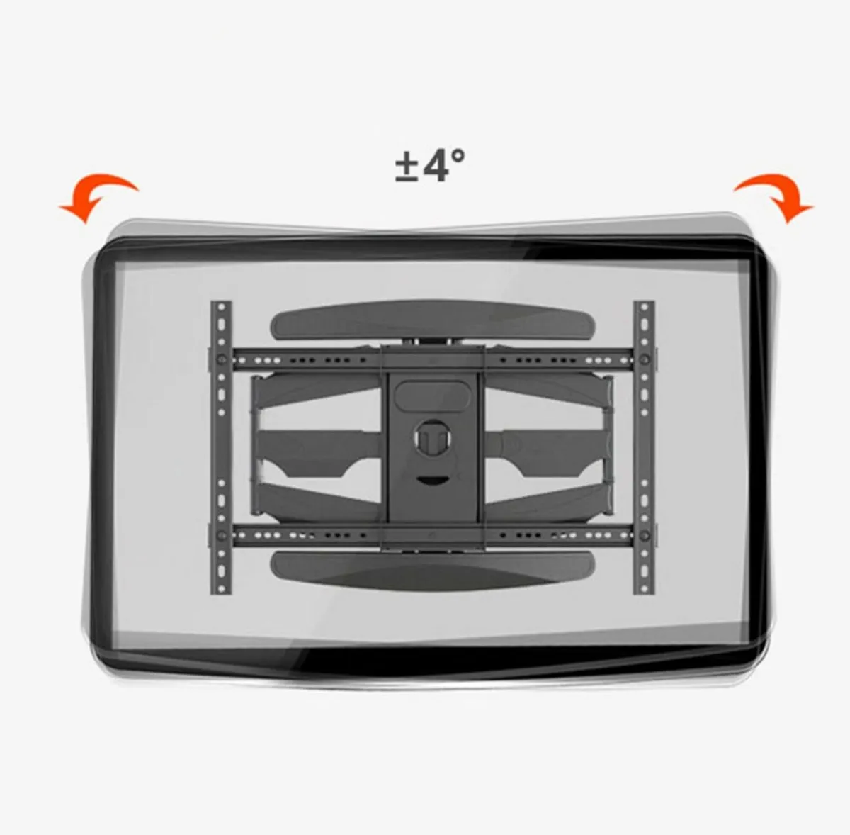 Tv Wall Mount Bracket Tilt Swivel Long Arm 45"-70" - Image 3