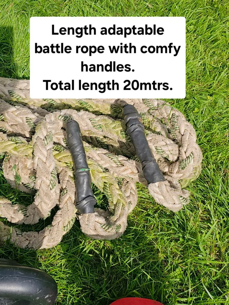 Kettlebells and battle rope - Image 4