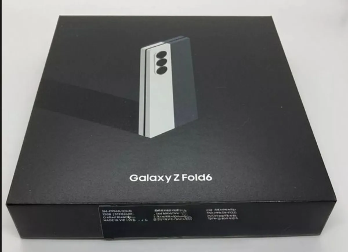 Samsung Z Fold 6 - 256gb - As New - Image 1