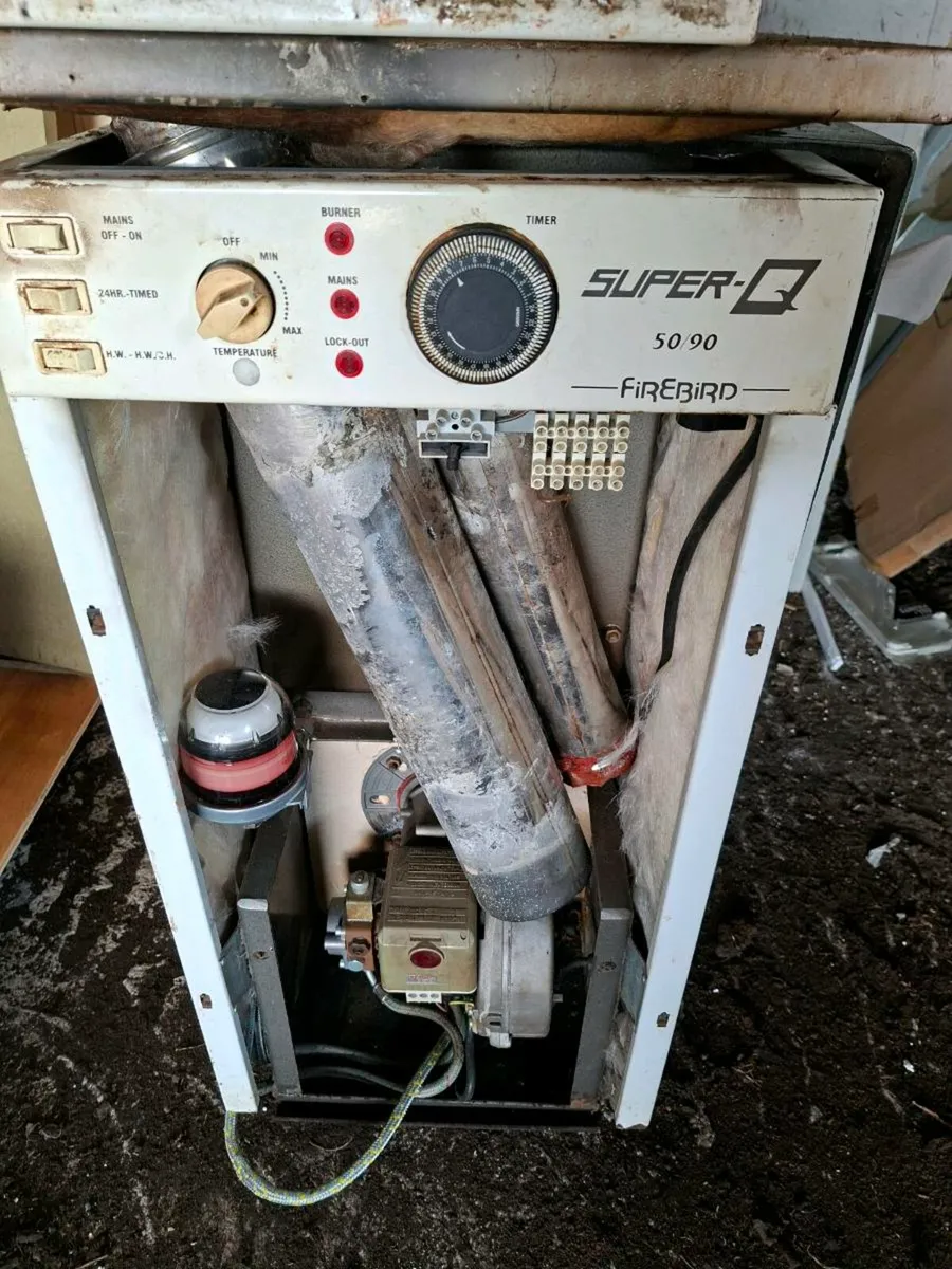 Firebird 50/90 utility room boiler