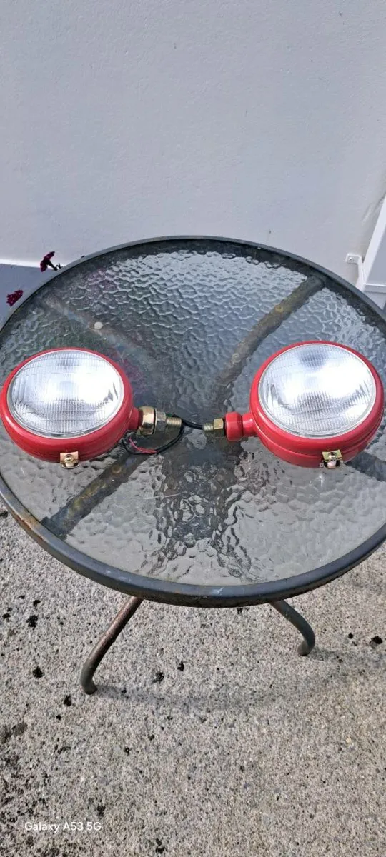 2 head lamps  fit  Massey  35x or 35