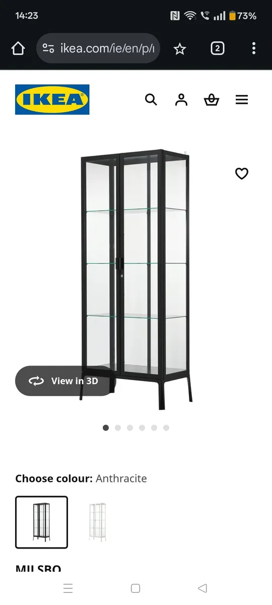 Glass cabinet - Image 2