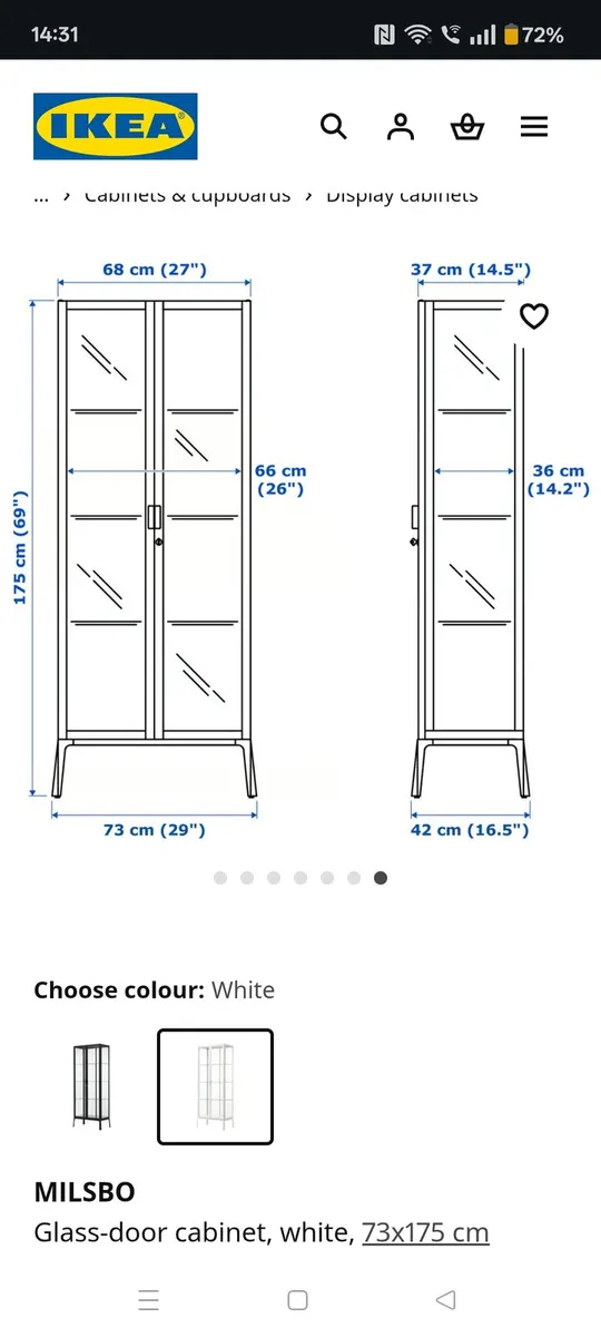 Glass cabinet - Image 3