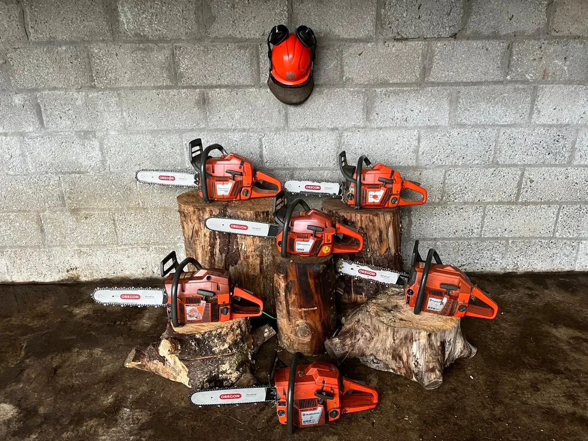 Selection of chainsaws