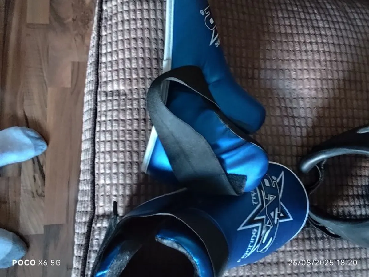Sap and Top Ten kickboxing body padding. - Image 1