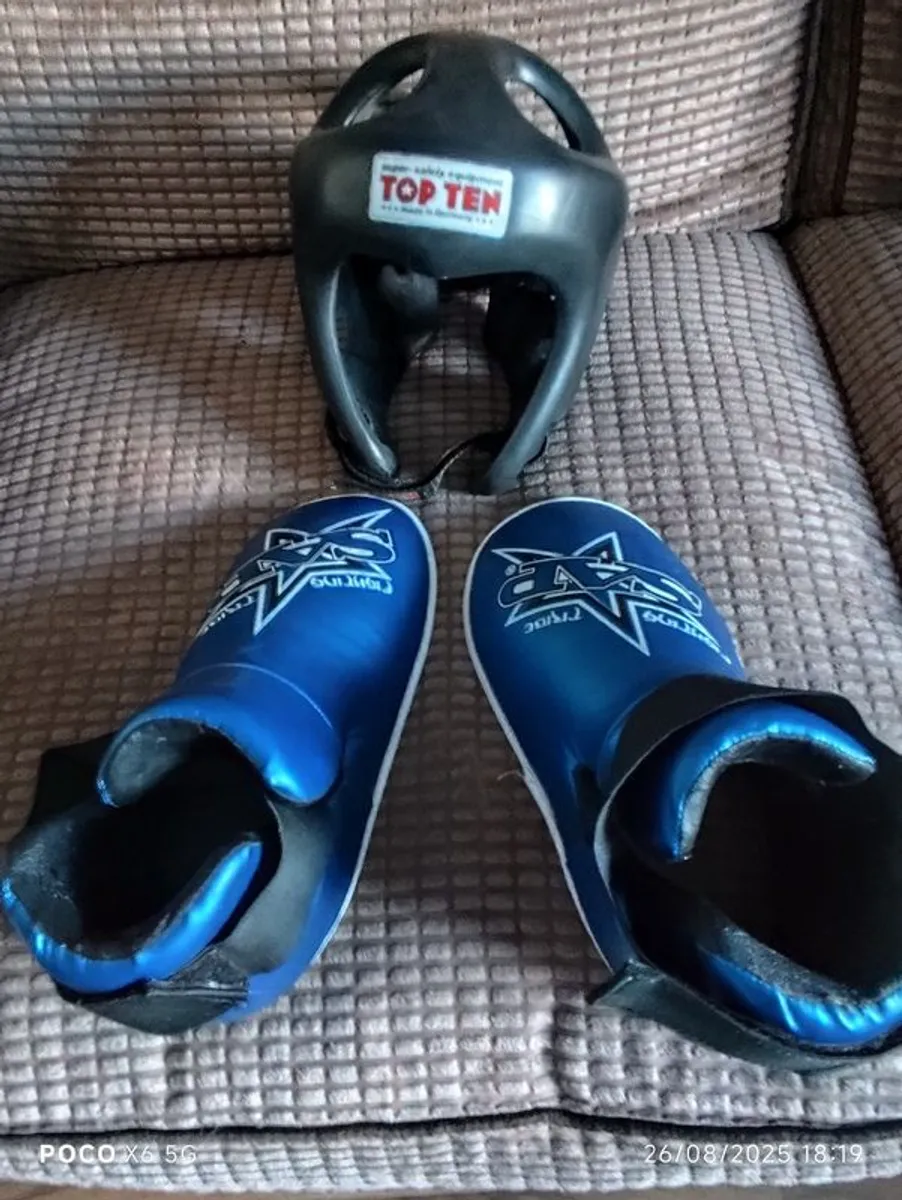 Sap and Top Ten kickboxing body padding. - Image 3