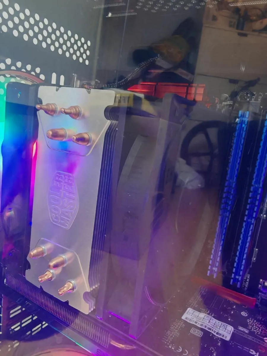 i7 PC GAMING COMPUTER MONITOR 1 TB SSD 10 FANS LED - Image 3
