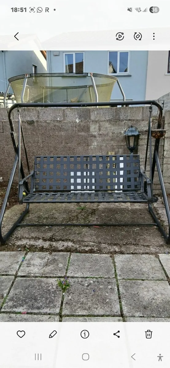Garden  swing