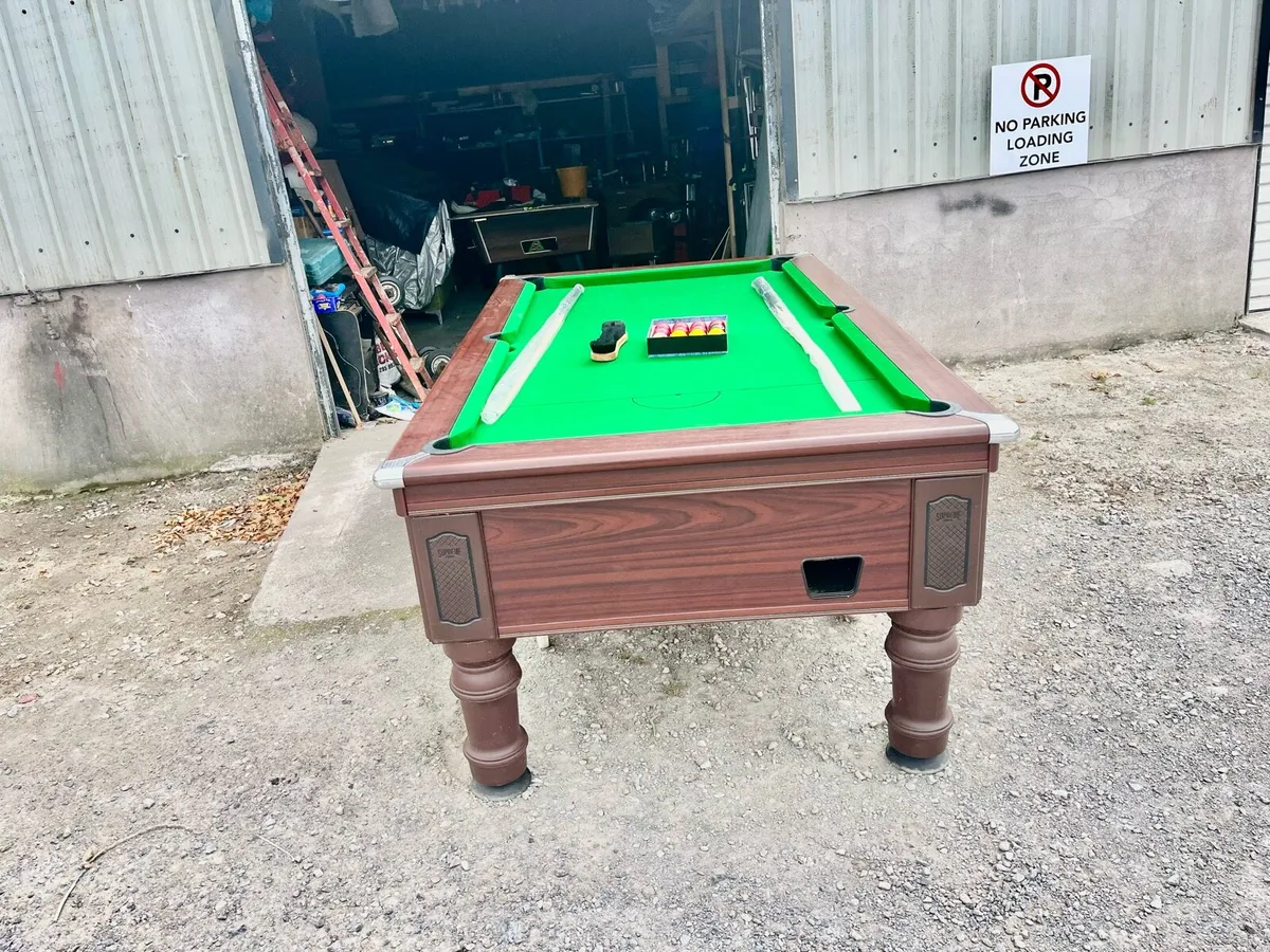 A Supreme 7x4 Prince Pooltable - Image 2