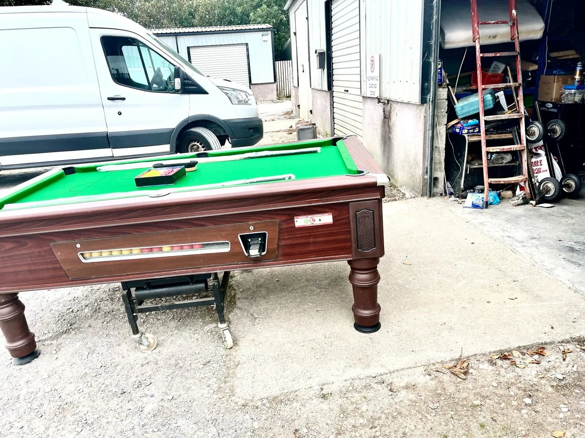A Supreme 7x4 Prince Pooltable - Image 1