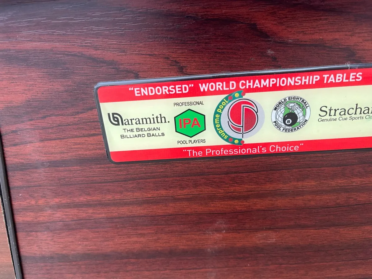 A Supreme 7x4 Prince Pooltable - Image 4