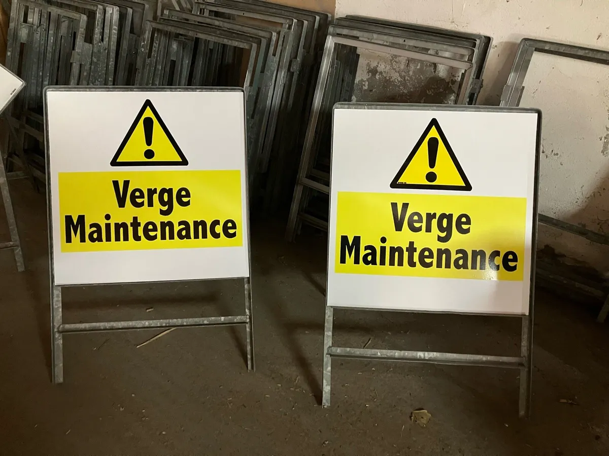 Hedge cutting signs for sale - Image 3