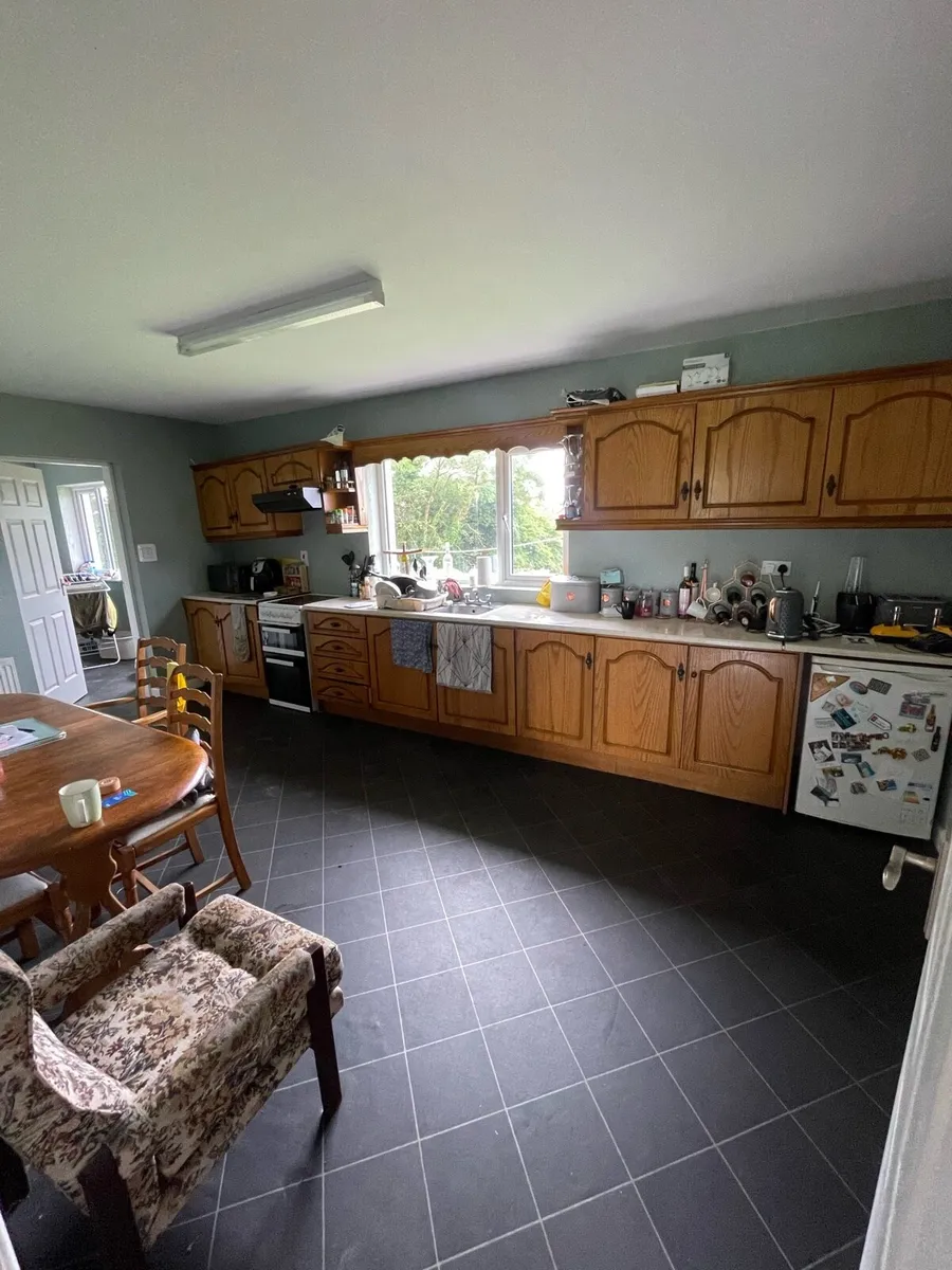 Solid wood kitchen