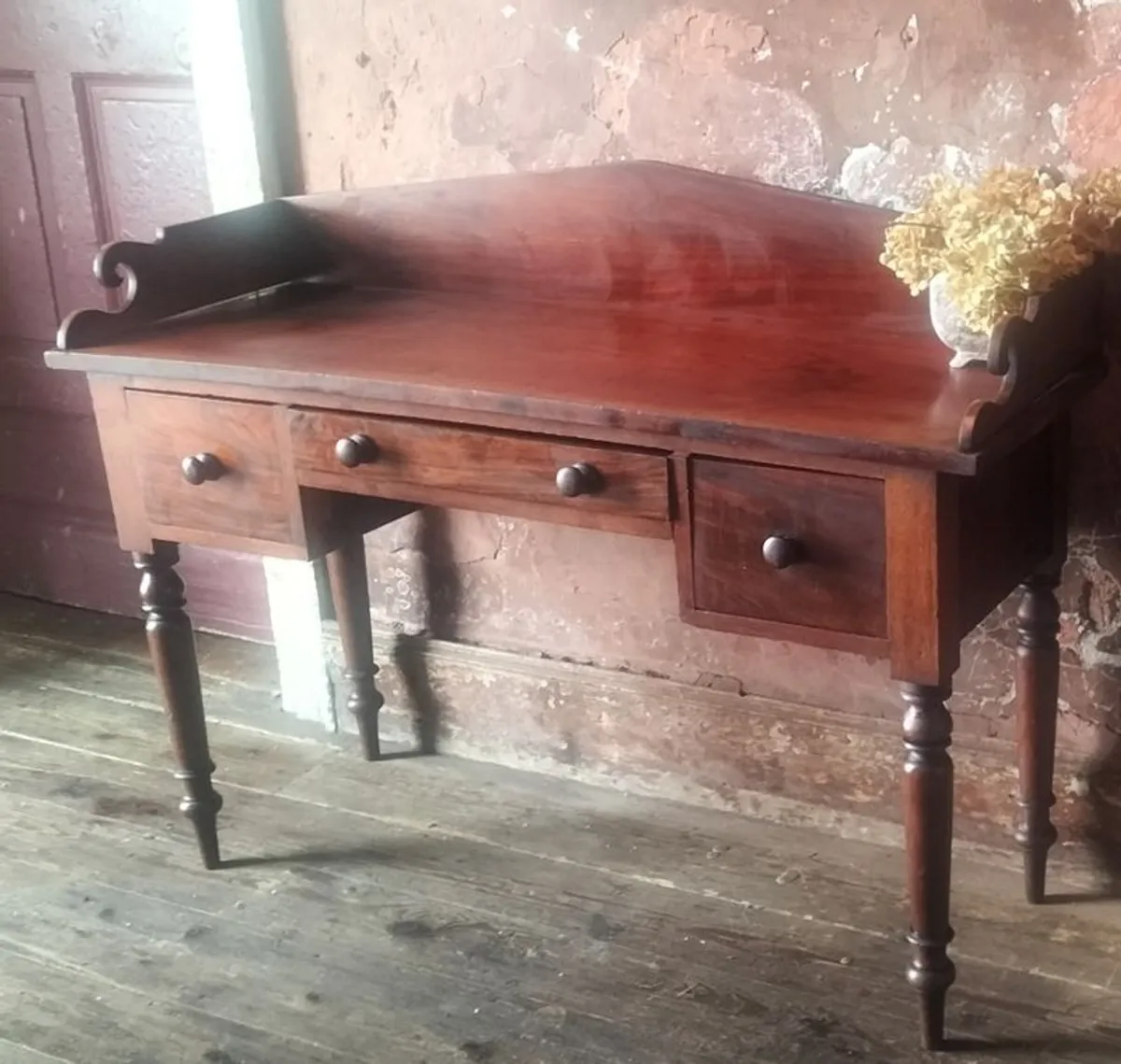 William IV mahogany Desk or Sideboard. - Image 4