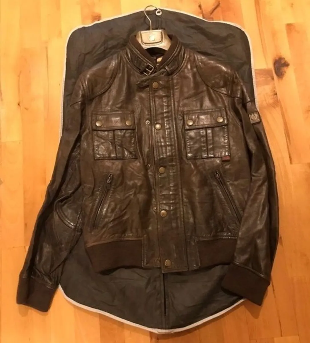 Belstaff Leather Jacket - Image 4