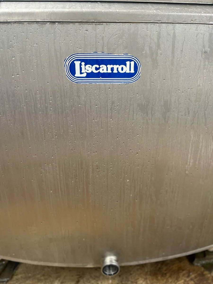 1500 litre liscaroll bulk tank - Image 1