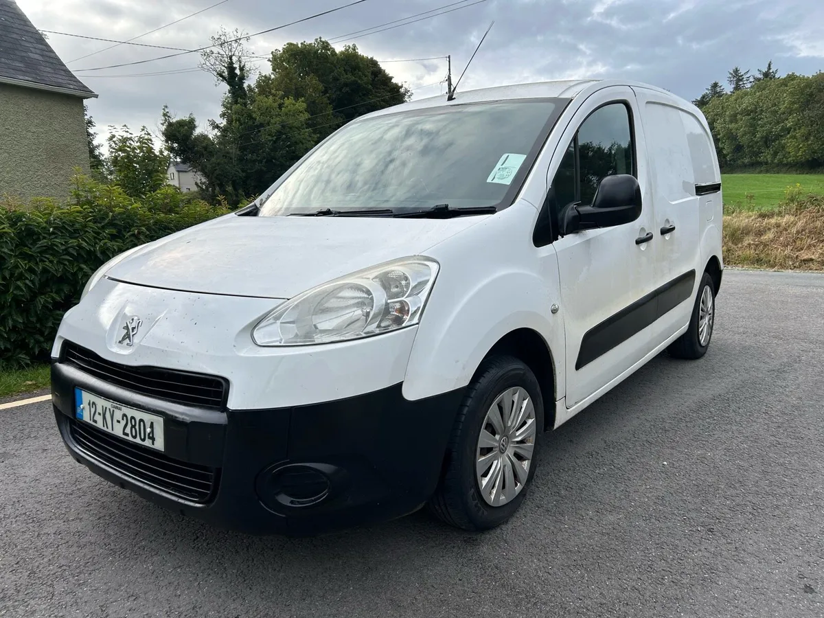 2012 Peugeot Partner Van.. New DOE & Service - Image 1