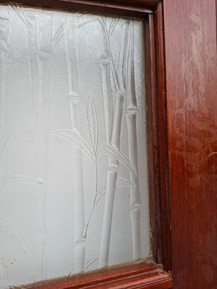Solid Mahogany double doors - Image 4