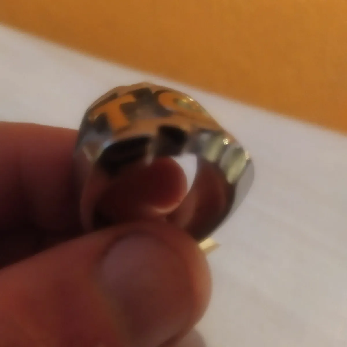 Elvis Presley ring.  TCB taking care of buisness - Image 1