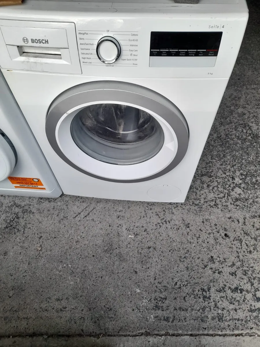 Bosch washing machine