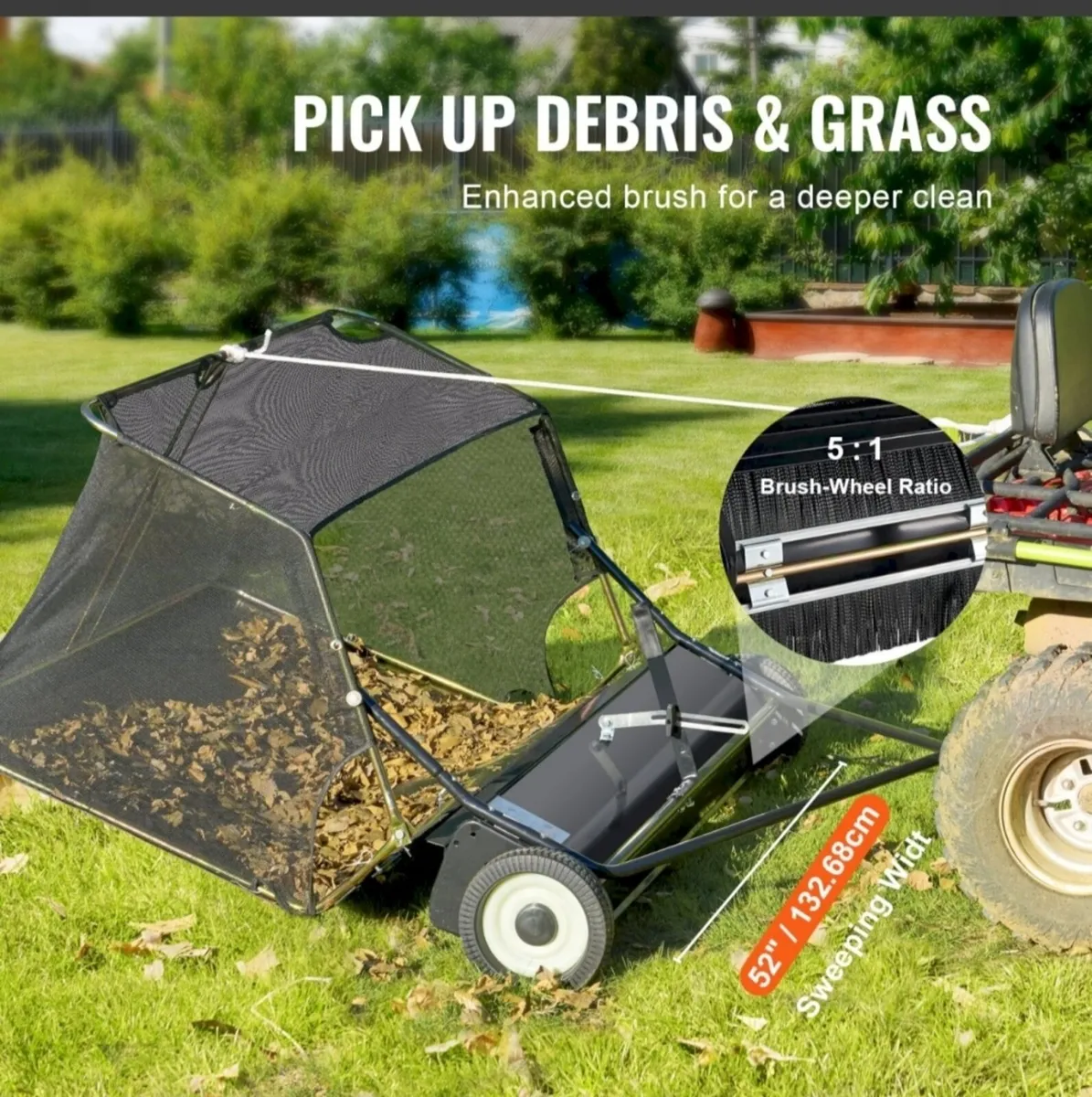 PIRANHA Towed Lawn Sweepers Delivered - Image 4