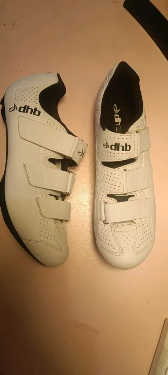 Dhb road cycling shoes and pedal bundle - Image 1