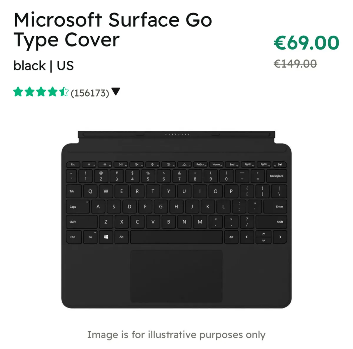 Microsoft Surface Go 3 + case + keyboard - Image 3
