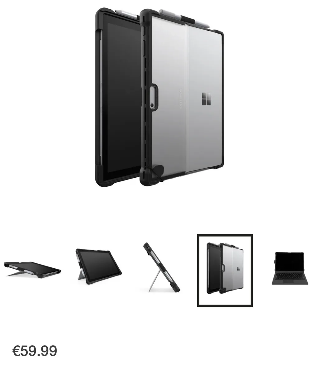 Microsoft Surface Go 3 + case + keyboard - Image 4