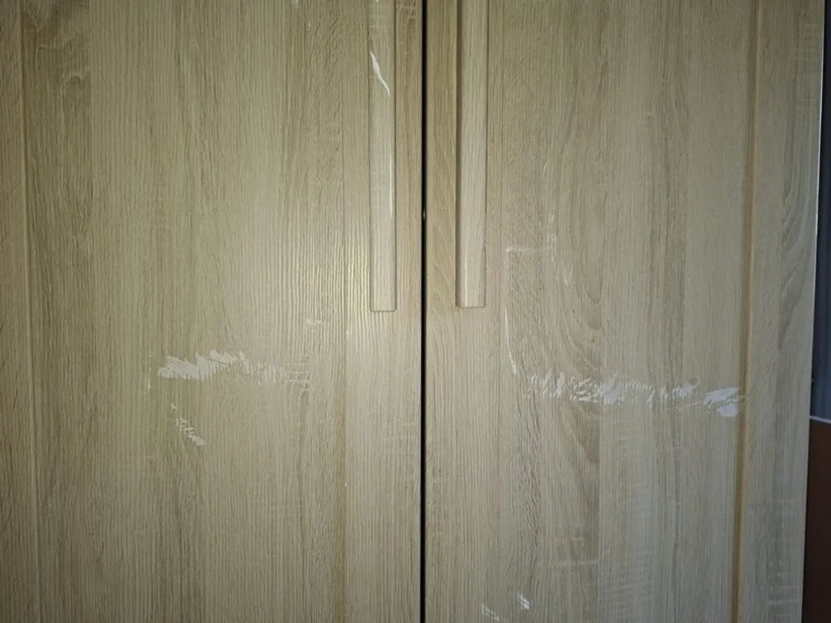 Atlas 2 Door Nursery Wardrobe with Storage Drawer - Image 3