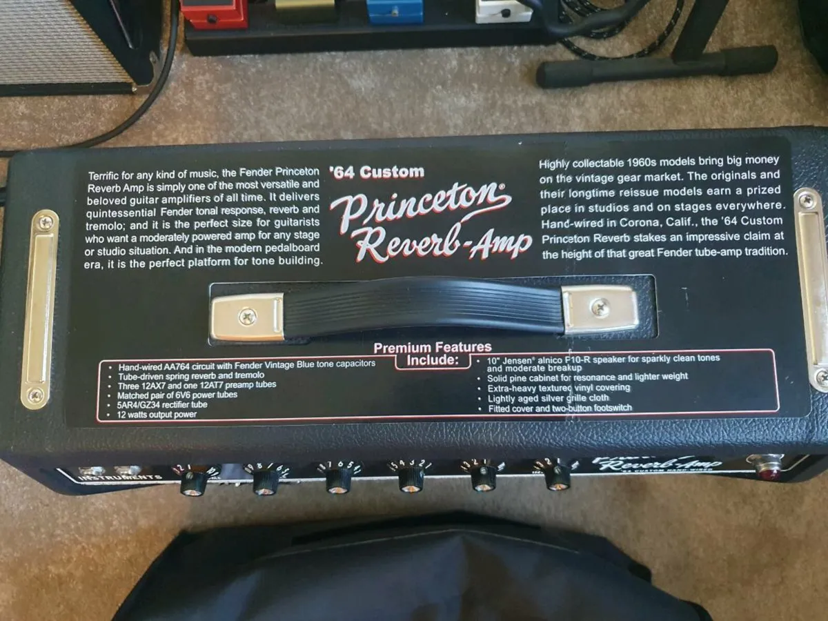 Fender custom 64 princeton reverb, hand wired - Image 3