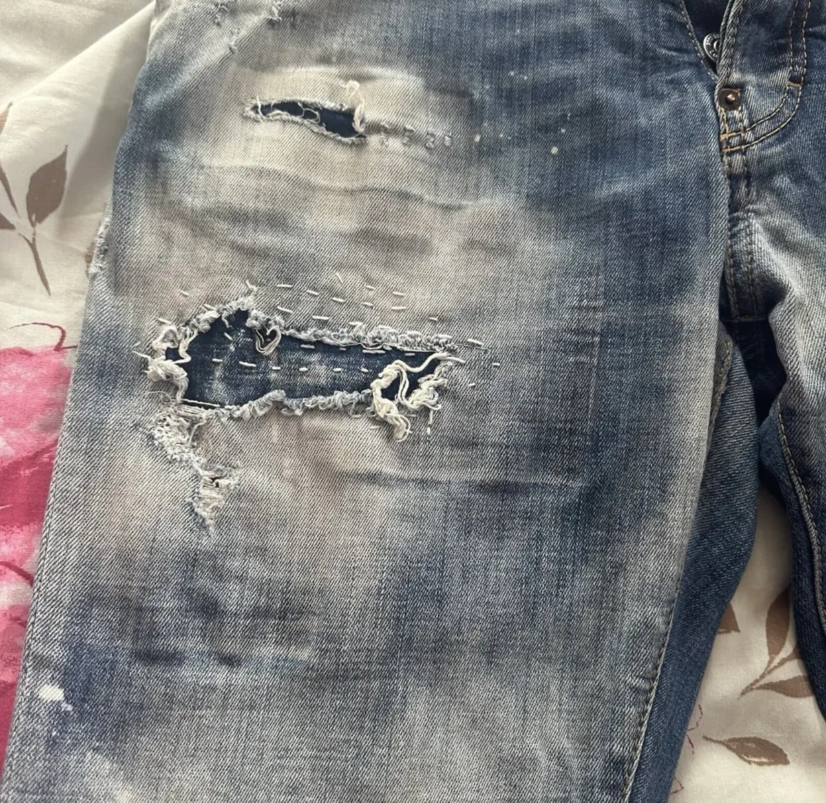 Dsquared 2 designer distressed jeans - Image 3