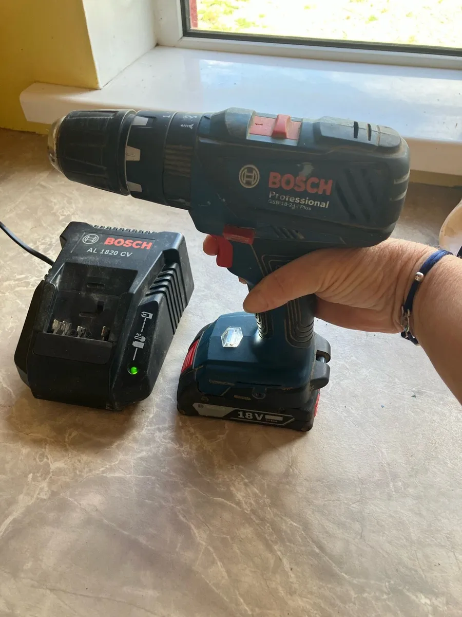 Bosch professional cordless drill & Ryobi drill - Image 2
