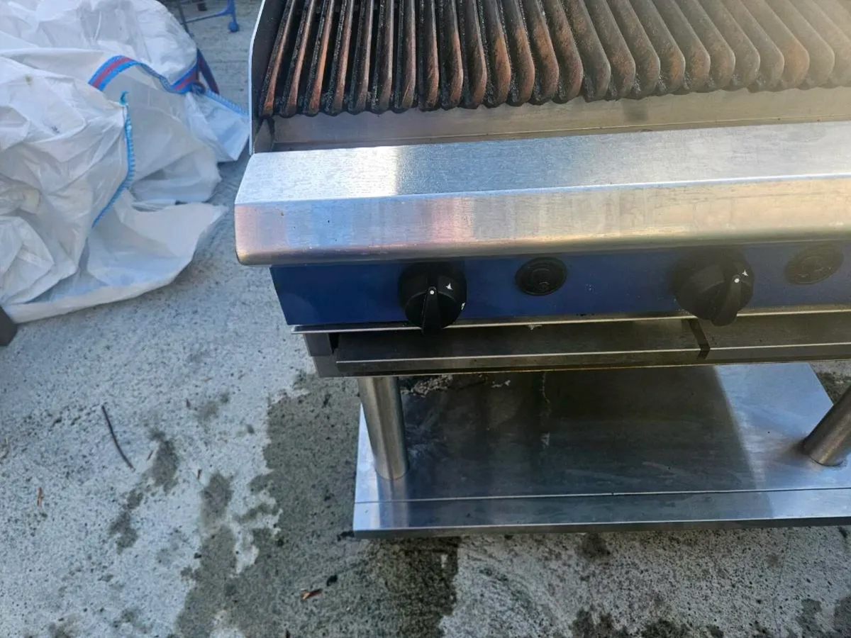 blue seal grill, double friers, run on plg gas - Image 1
