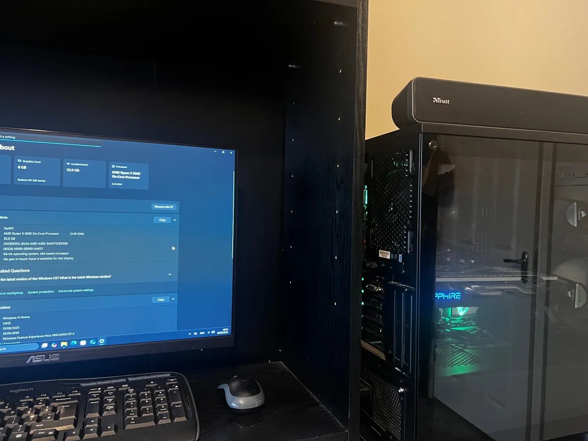 Gaming pc setup - Image 1