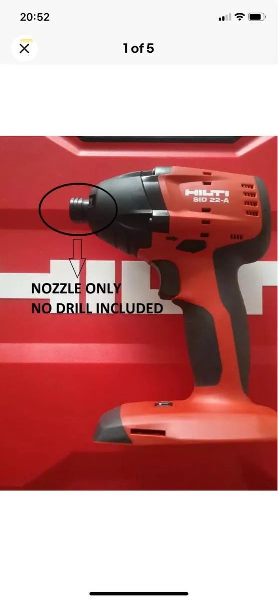 Hilti sid4 a22 chuck - Image 1