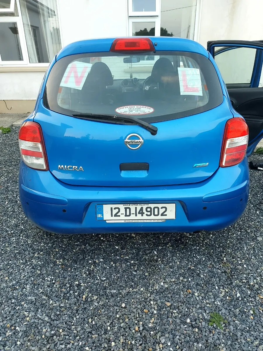 Blue Micra Nissan - Image 1