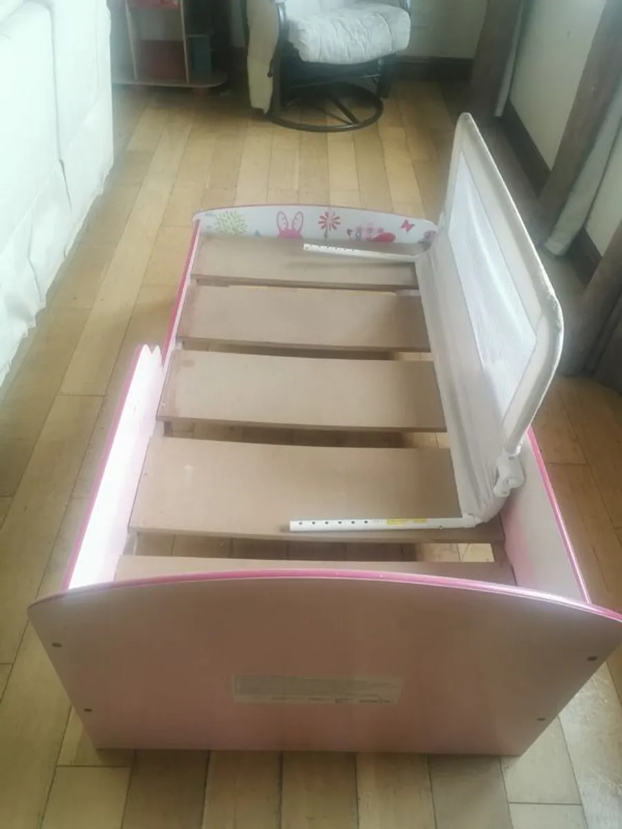 Toddler Bed and bed rail - Image 2
