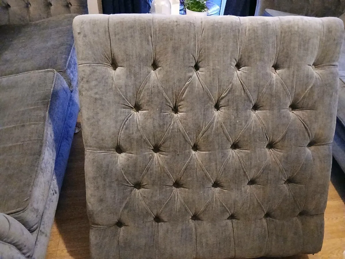 2 couches and 1 foot stool - Image 2