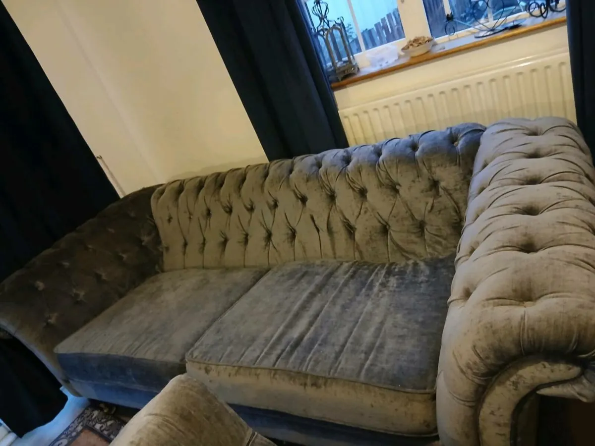 2 couches and 1 foot stool - Image 3