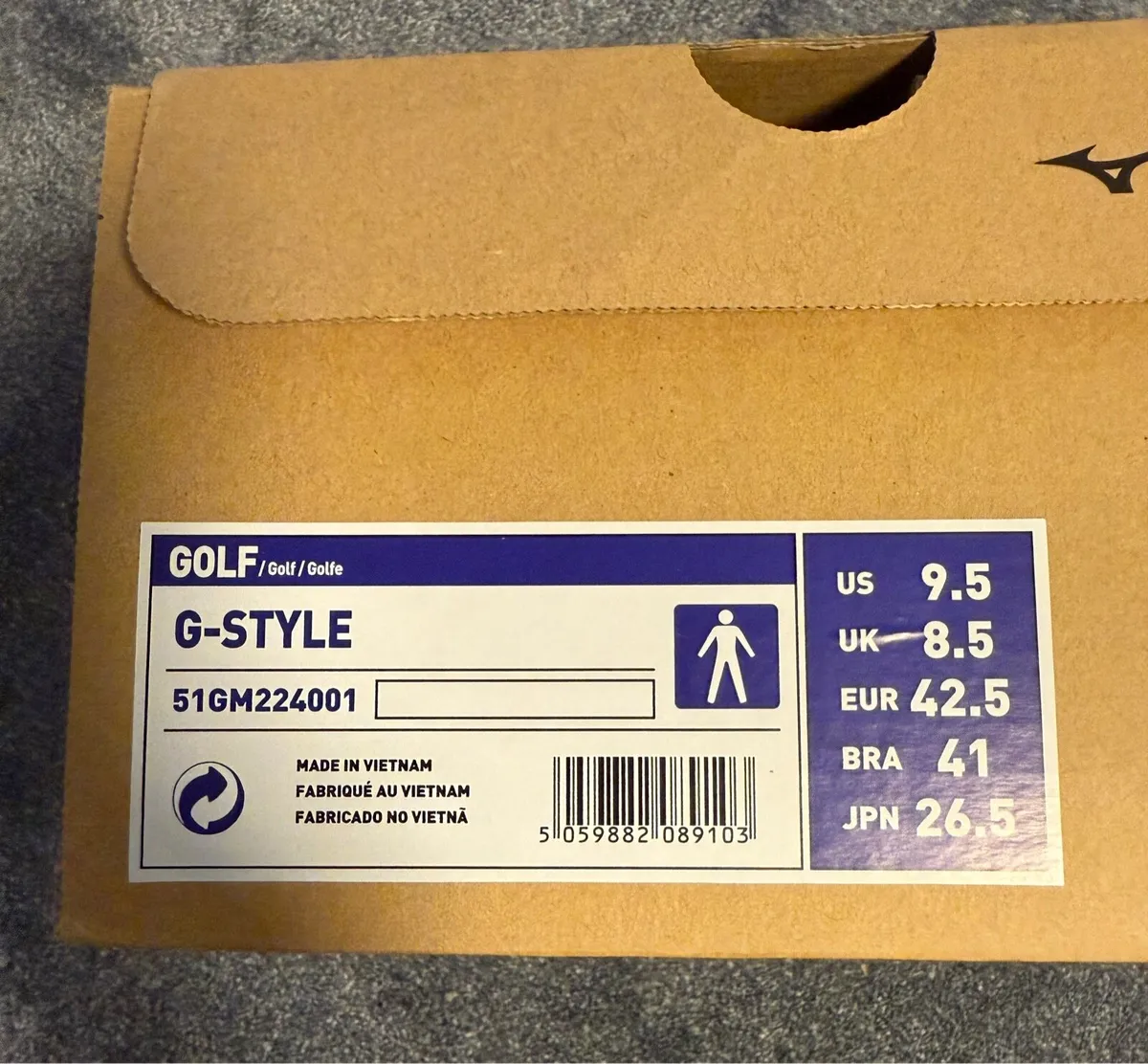 Mizuno G-Style Golf Shoes - Image 3
