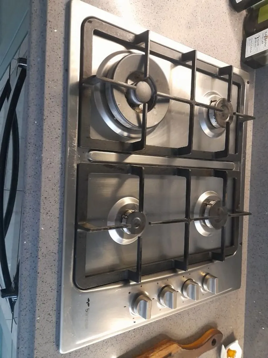 Gas hob and  grill/oven for sale - Image 3