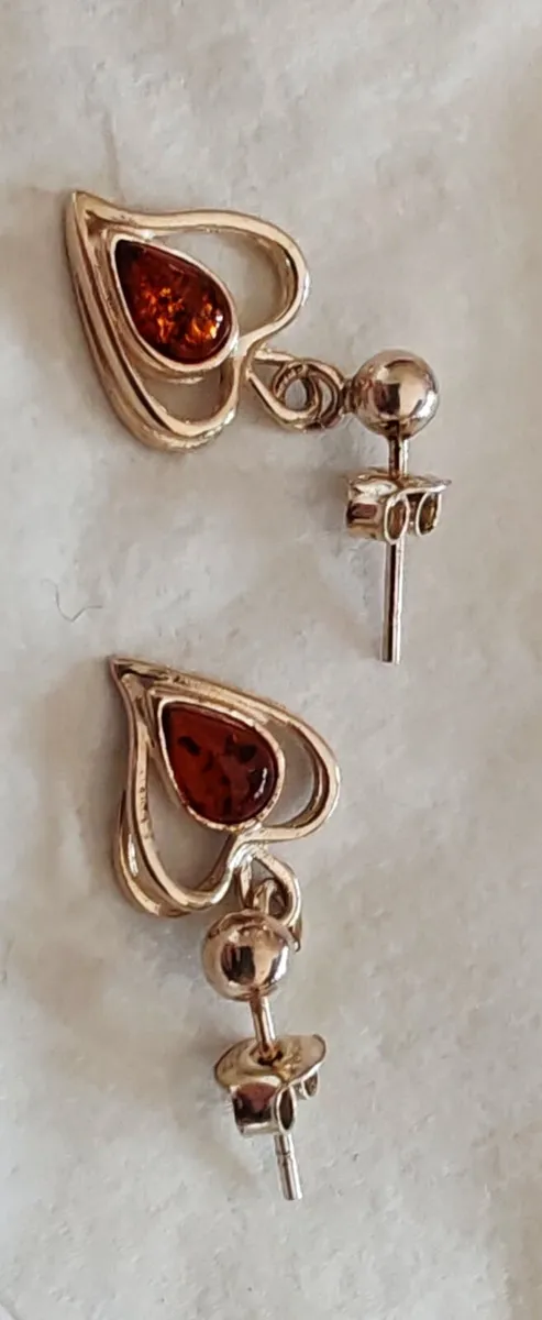 Sterling silver earrings - Image 3