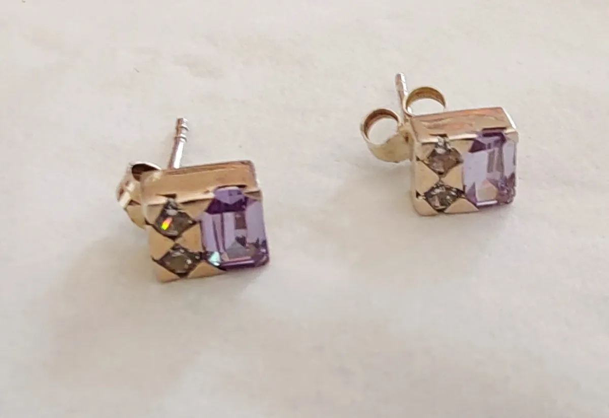 Sterling silver earrings - Image 2