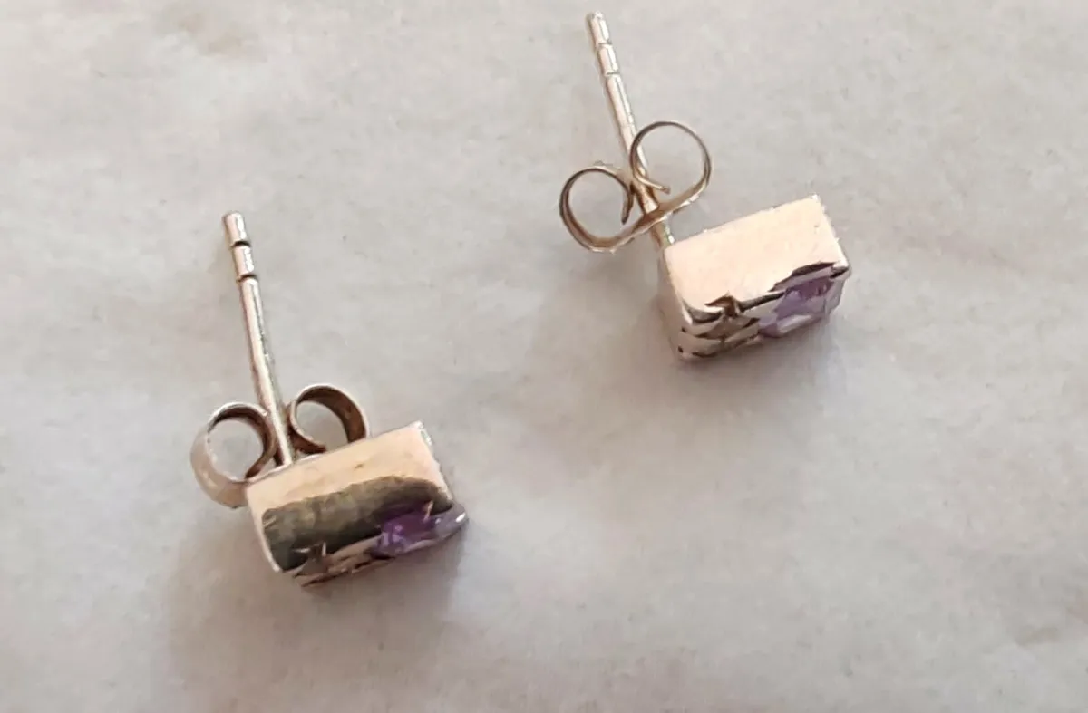 Sterling silver earrings - Image 3