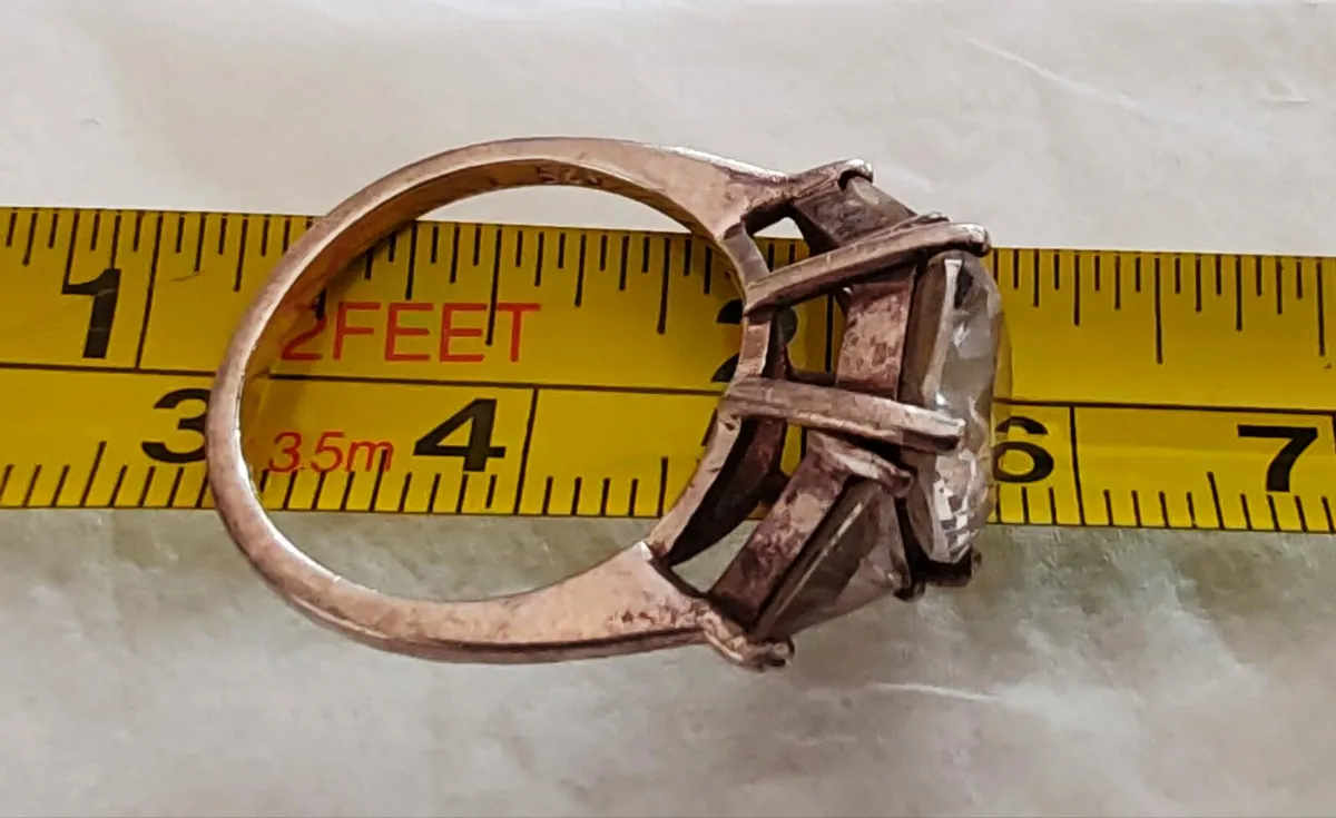 Sterling silver ring - Image 3