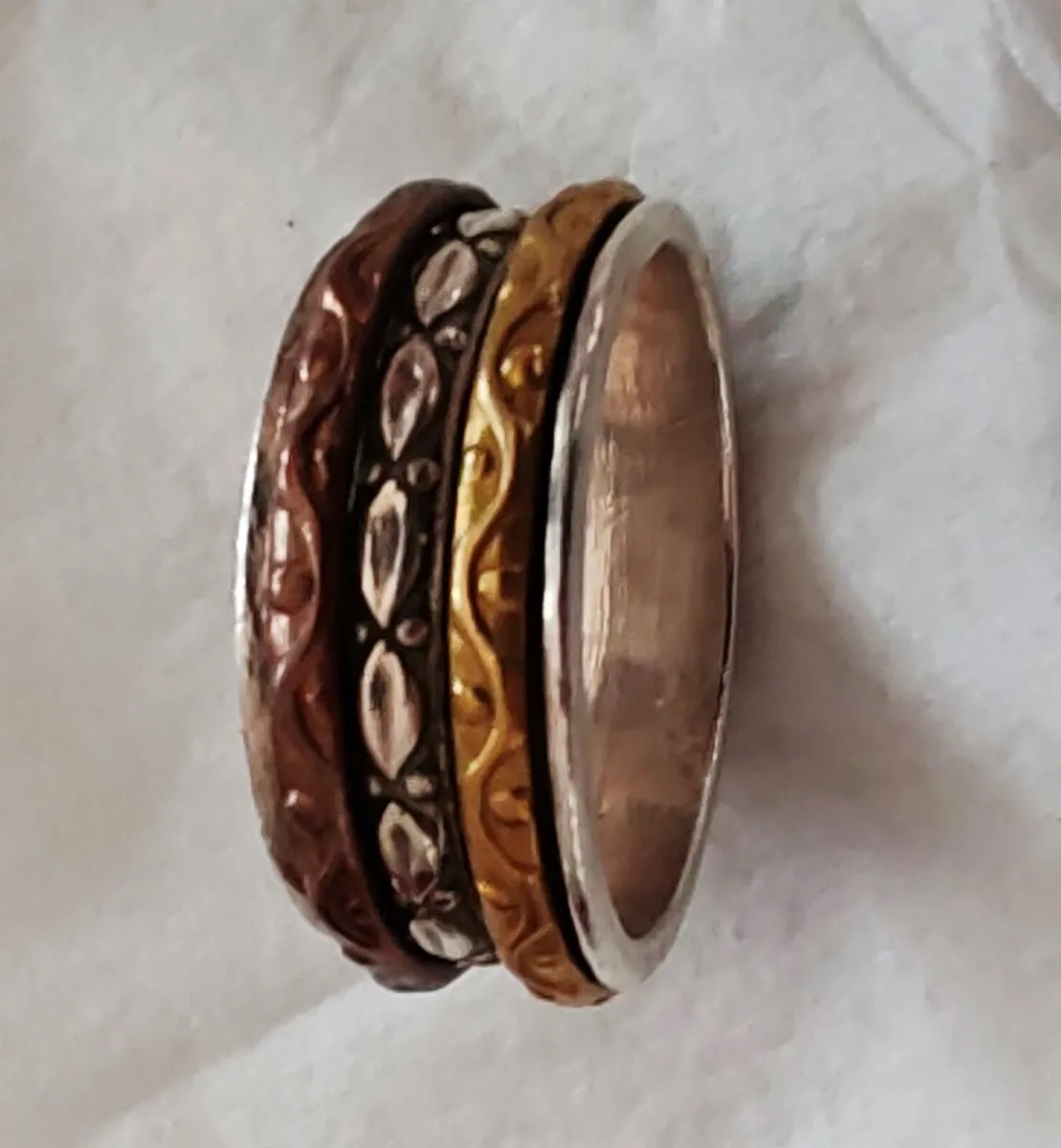 Sterling silver ring - Image 4