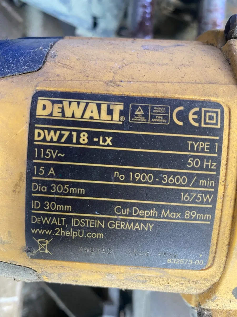 Dewalt saw motor - Image 2