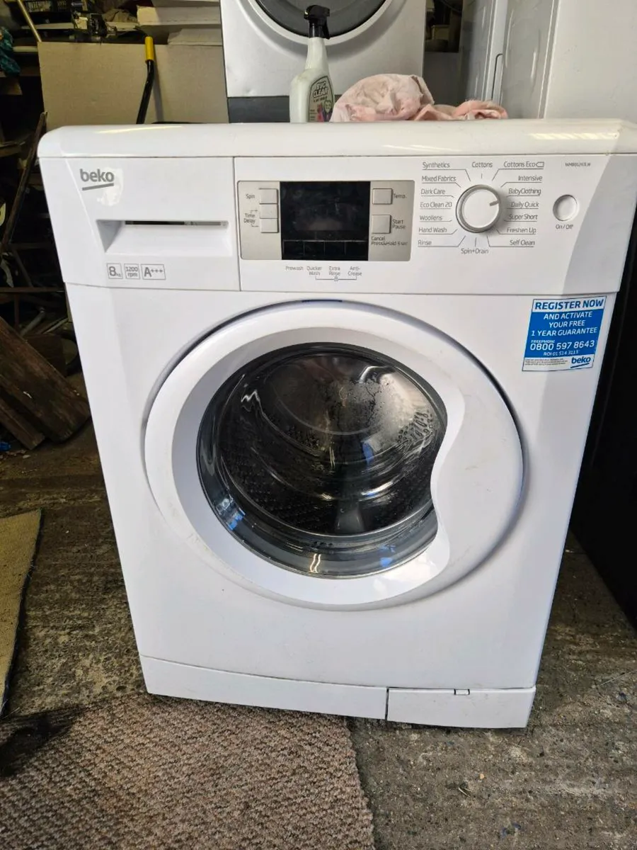 Beko 8kg Washing Machine For Sale