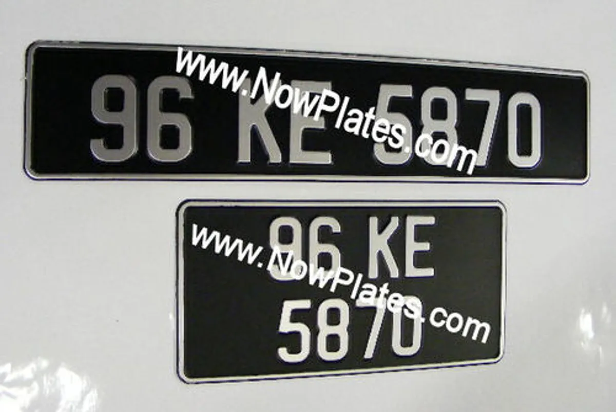 Vintage / Classic Number Plates for all types. - Image 3